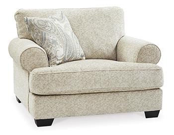 Monaghan Oversized Chair and Ottoman - FAMSA Furniture (TX)