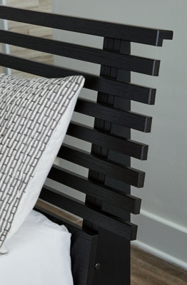 Danziar Queen Slat Bed - FAMSA Furniture (TX)