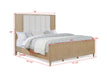 Kira 6pc King Bedroom Set - Cerused Natural - FAMSA Furniture (TX)