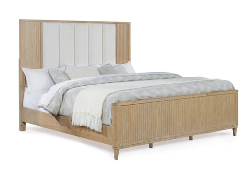 Kira 6pc Queen Bedroom Set - Cerused Natural - FAMSA Furniture (TX)