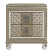 Loudon 4pc Set (TB+NS+DR+MR) in Gold/Silver/Champagne - B1515T-1*4 - FAMSA Furniture (TX)