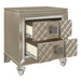 Loudon Nightstand in Gold/Silver/Champagne - B1515-4 - FAMSA Furniture (TX)