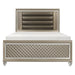 Loudon Full Platform Bed in Gold/Silver/Champagne - B1515F-1 - FAMSA Furniture (TX)