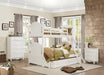 Clementine (4) Twin/Full Bunk Bed in White - B1799-1F* - FAMSA Furniture (TX)