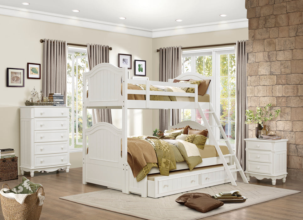 Clementine Chest in White - B1799-9 - FAMSA Furniture (TX)