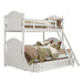 Clementine (4) Twin/Full Bunk Bed in White - B1799-1F* - FAMSA Furniture (TX)