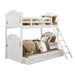 Clementine (4) Twin/Twin Bunk Bed with Twin Trundle in White - B1799-1*R - FAMSA Furniture (TX)