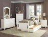 Clementine Full Platform Bed with Twin Trundle in White - B1799F-1R - FAMSA Furniture (TX)