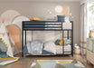 Jovie Twin/Twin Bunk Bed in Black - B2010BK-1 - FAMSA Furniture (TX)