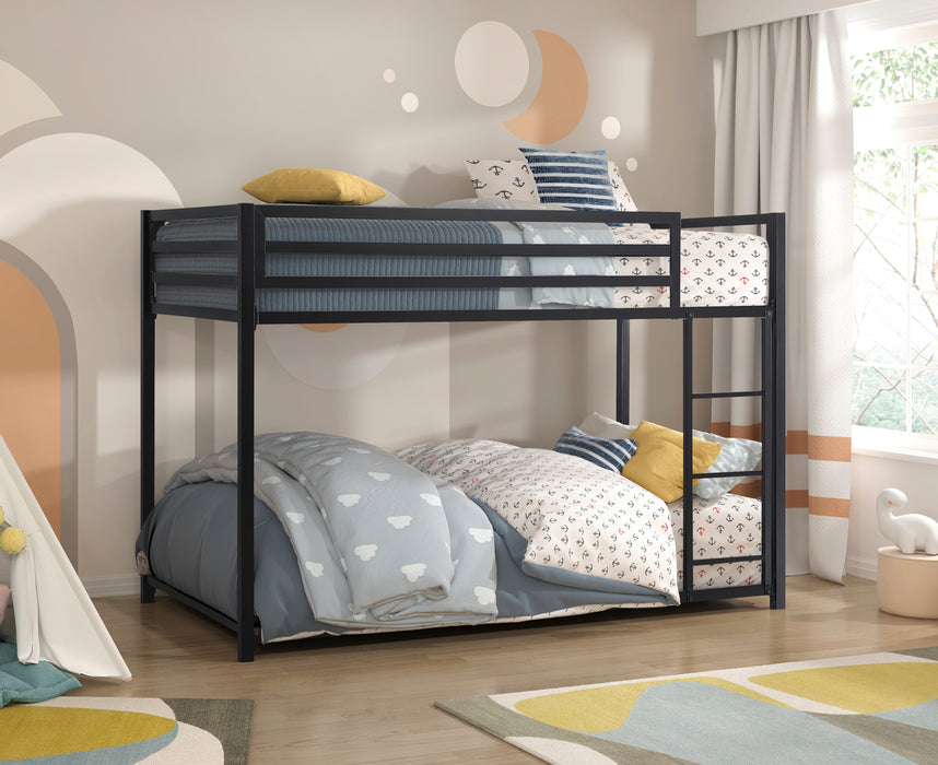 Jovie Twin/Twin Bunk Bed in Black - B2010BK-1 - FAMSA Furniture (TX)