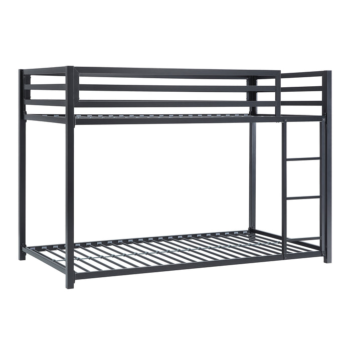 Jovie Twin/Twin Bunk Bed in Black - B2010BK-1 - FAMSA Furniture (TX)
