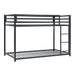 Jovie Twin/Twin Bunk Bed in Black - B2010BK-1 - FAMSA Furniture (TX)