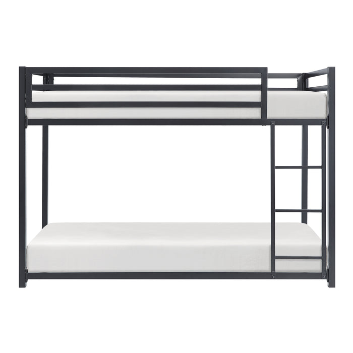 Jovie Twin/Twin Bunk Bed in Black - B2010BK-1 - FAMSA Furniture (TX)