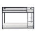 Jovie Twin/Twin Bunk Bed in Black - B2010BK-1 - FAMSA Furniture (TX)