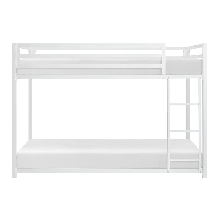 Jovie Twin/Twin Bunk Bed in White - B2010WH-1 - FAMSA Furniture (TX)