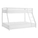 Jovie Twin/Full Bunk Bed in White - B2010WHTF-1 - FAMSA Furniture (TX)