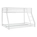 Jovie Twin/Full Bunk Bed in White - B2010WHTF-1 - FAMSA Furniture (TX)