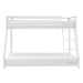 Jovie Twin/Full Bunk Bed in White - B2010WHTF-1 - FAMSA Furniture (TX)