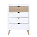 Asker Chest in Brown/White - B2012-9 - FAMSA Furniture (TX)