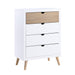 Asker Chest in Brown/White - B2012-9 - FAMSA Furniture (TX)