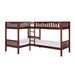 Rowe (3) Corner Bunk Bed in Cherry - B2013CNDC-1* - FAMSA Furniture (TX)
