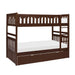 Rowe (4) Twin/Twin Bunk Bed with Storage Boxes in Cherry - B2013DC-1*T - FAMSA Furniture (TX)