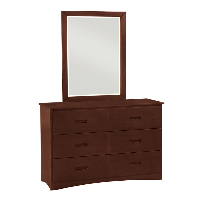 Rowe Mirror in Cherry - B2013DC-6 - FAMSA Furniture (TX)