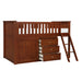 Rowe (4) Low Loft Bunk with Dresser in Natural/Pine - B2013LLDC-1*DR - FAMSA Furniture (TX)