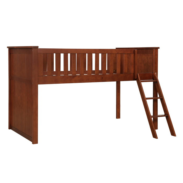 Rowe (3) Low Loft Bunk in Natural/Pine - B2013LLDC-1* - FAMSA Furniture (TX)