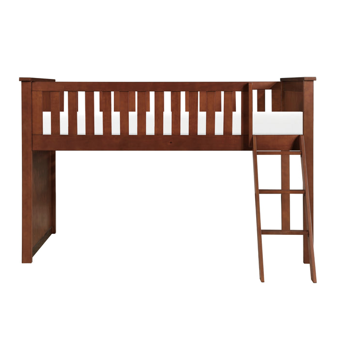 Rowe (3) Low Loft Bunk in Natural/Pine - B2013LLDC-1* - FAMSA Furniture (TX)
