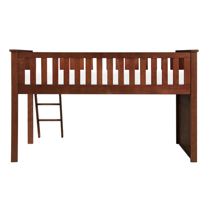 Rowe (3) Low Loft Bunk in Natural/Pine - B2013LLDC-1* - FAMSA Furniture (TX)