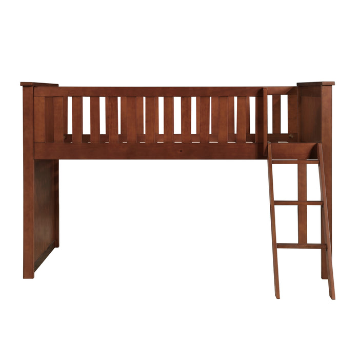 Rowe (3) Low Loft Bunk in Natural/Pine - B2013LLDC-1* - FAMSA Furniture (TX)