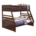 Rowe (3) Twin/Full Bunk Bed in Cherry - B2013TFDC-1* - FAMSA Furniture (TX)