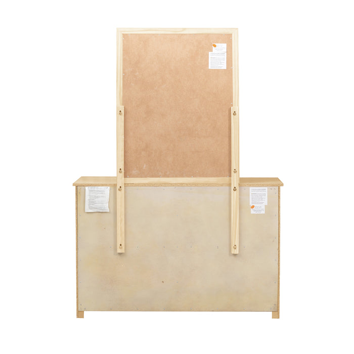 Bartly Mirror in Natural - B2043-6 - FAMSA Furniture (TX)