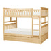 Bartly (4) Full/Full Bunk Bed with Twin Trundle in Natural - B2043FF-1*R - FAMSA Furniture (TX)