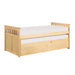 Bartly (4) Twin/Twin Bed with Storage Boxes in Natural - B2043RT-1T* - FAMSA Furniture (TX)