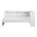 Galen (3) Twin Bookcase Corner Bed in White - B2053BCW-1BC* - FAMSA Furniture (TX)