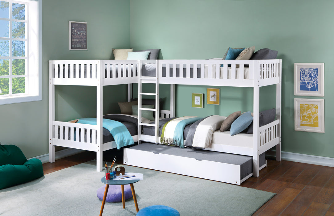 Galen Twin Trundle in White - B2053W-R - FAMSA Furniture (TX)