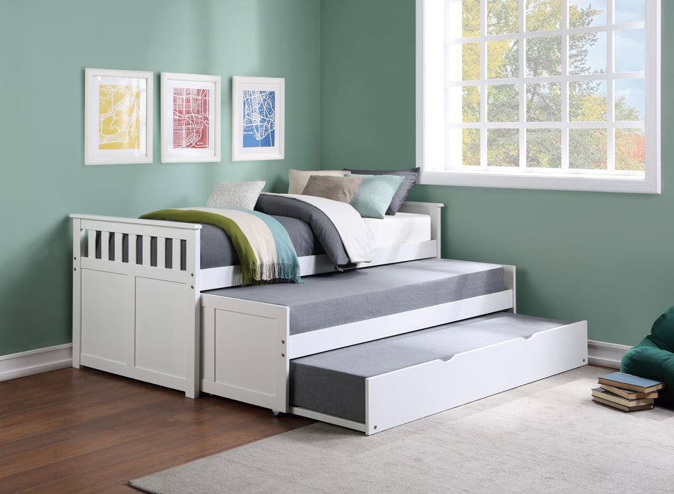 Galen Twin Trundle in White - B2053W-R - FAMSA Furniture (TX)