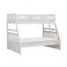 Galen (3) Twin/Full Bunk Bed in White - B2053TFW-1* - FAMSA Furniture (TX)