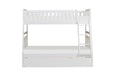 Galen (4) Twin/Full Bunk Bed with Twin Trundle in White - B2053TFW-1*R - FAMSA Furniture (TX)