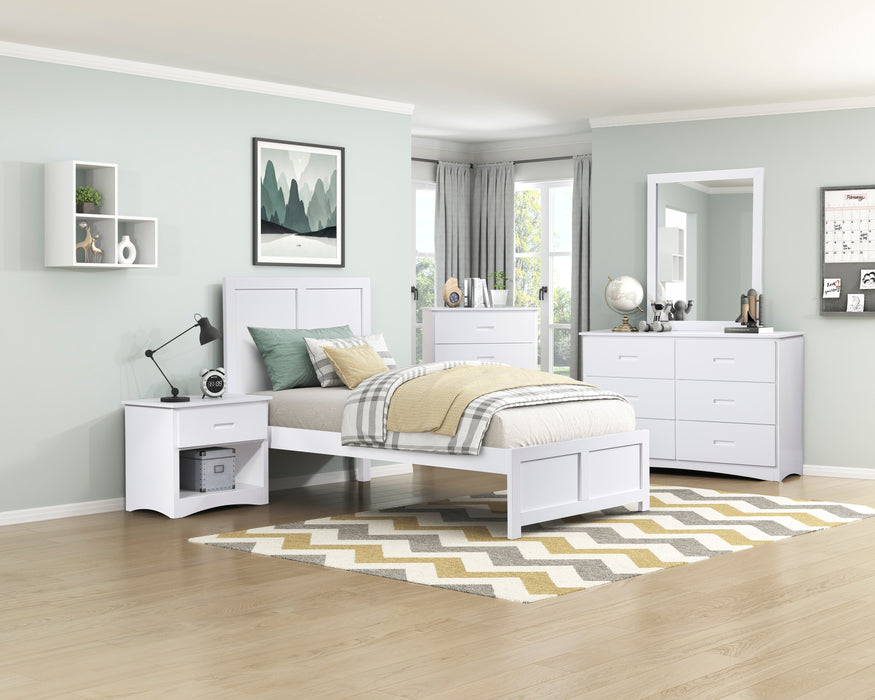 B2053W-4D1 1-Drawer Night Stand image