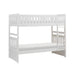 Galen (3) Twin/Twin Bunk Bed in White - B2053W-1* - FAMSA Furniture (TX)