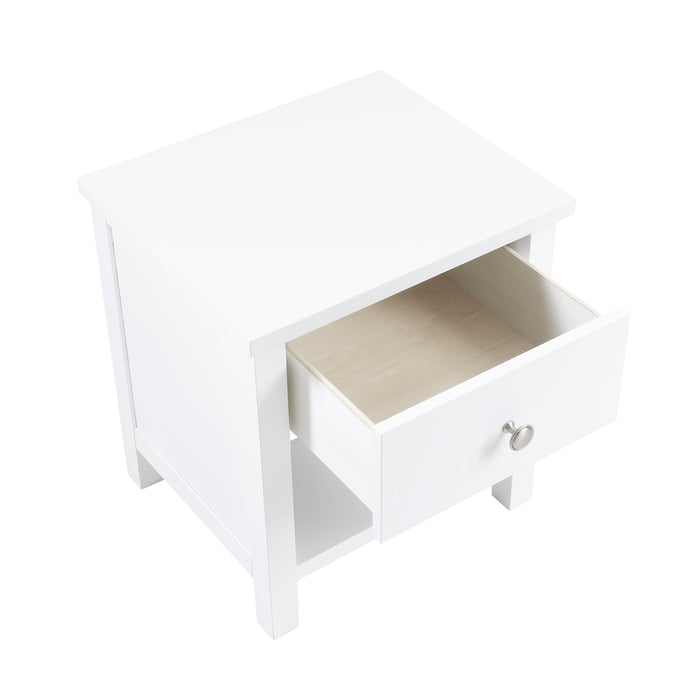 B2053W-4D1 1-Drawer Night Stand image