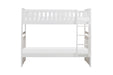 Galen (3) Twin/Twin Bunk Bed in White - B2053W-1* - FAMSA Furniture (TX)