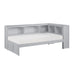 Orion (3) Twin Bookcase Corner Bed in Gray - B2063BC-1BC* - FAMSA Furniture (TX)