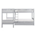 Orion (4) Corner Bunk Bed with Storage Boxes in Gray - B2063CN-1T* - FAMSA Furniture (TX)