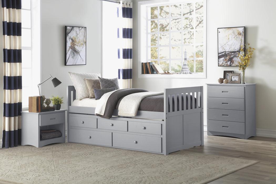 Orion Nightstand in Gray - B2063-4 - FAMSA Furniture (TX)