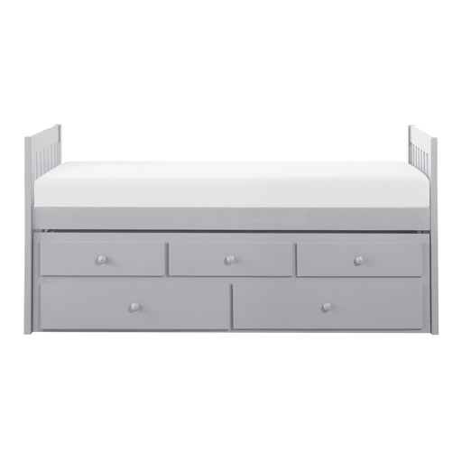 Orion (2) Twin/Twin Trundle Bed in Gray - B2063PR-1* - FAMSA Furniture (TX)