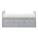 Orion (2) Twin/Twin Trundle Bed in Gray - B2063PR-1* - FAMSA Furniture (TX)